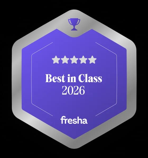 Badge Fresha Best in Class 2026